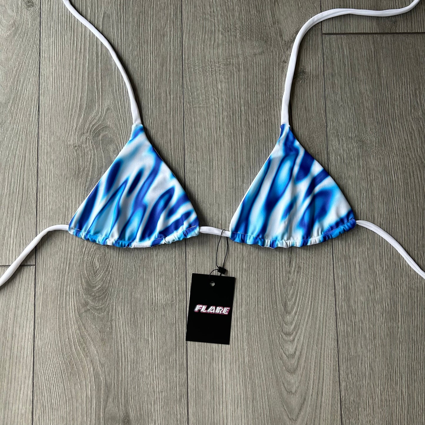 Ice Cold Triangle Bikini Top Size 12