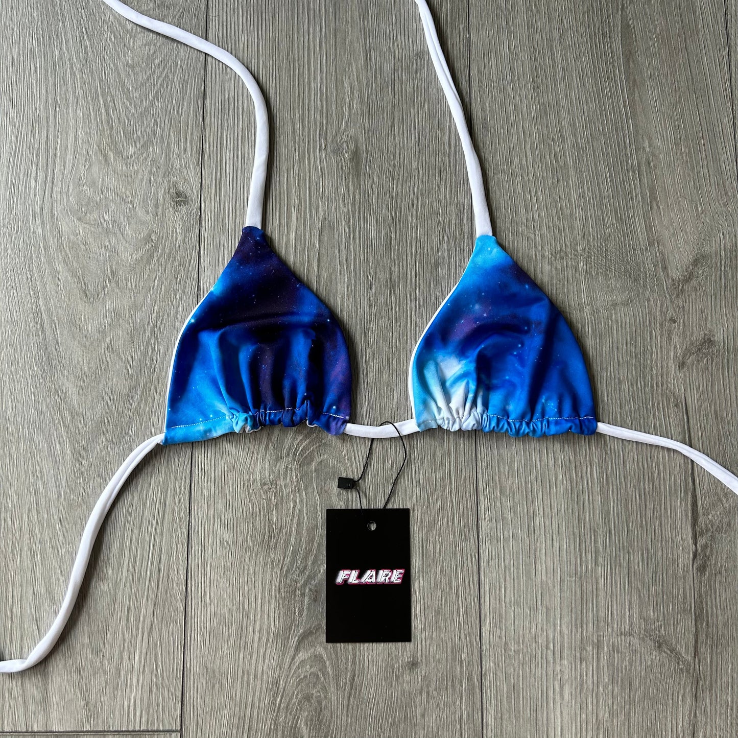 Galaxy Triangle Bikini Top Size 8