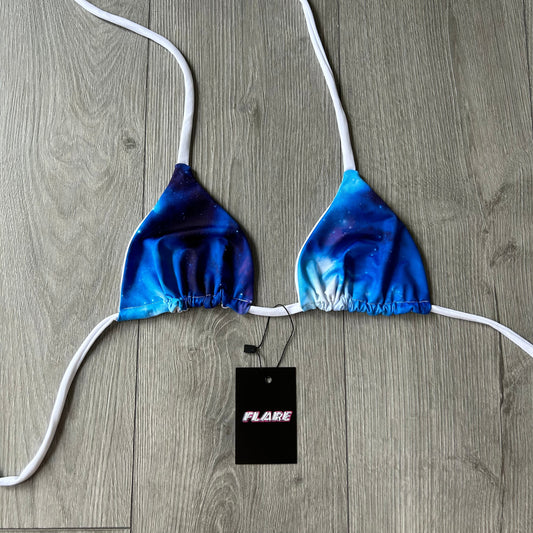 Galaxy Triangle Bikini Top Size 8