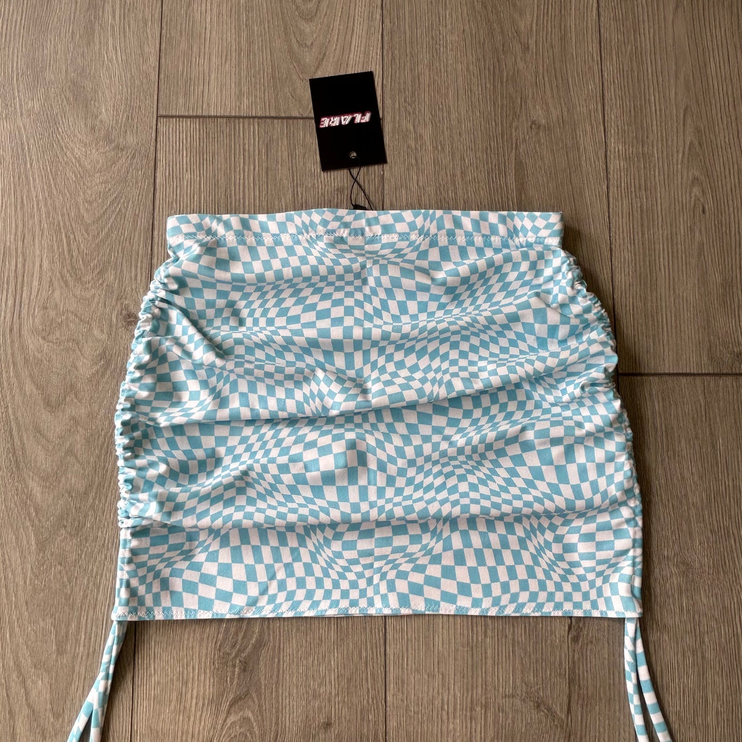 Defected Double Ruched Skirt Size 10