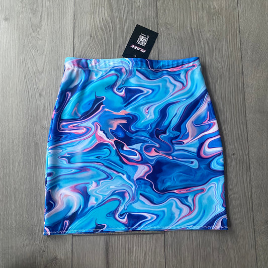 Blue Lagoon Skirt Size 12